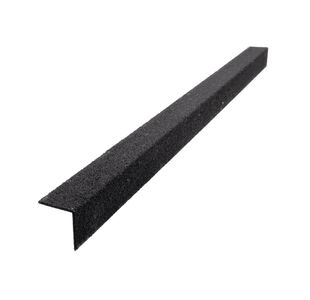 5 Star Anti-Slip Stair Nosing 2m x 55mm x 55mm Black FS712802