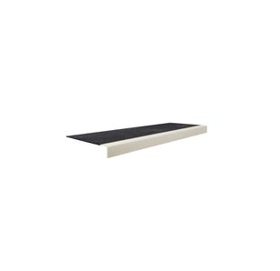 5 Star GRP Anti-Slip Stair Tread 2m x 345x55mm Black/White FS712809