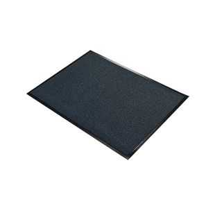 5 Star Entrance Door Mat 0.6 x 0.9m Black/Blue FS712875