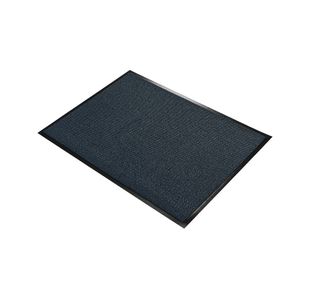 5 Star Entrance Door Mat 0.9 x 1.2m Black/Blue FS712878