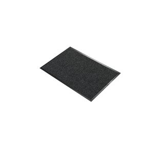5 Star Heavy Duty Ribbed Door Mat 0.6 x 0.9m Charcoal FS712937