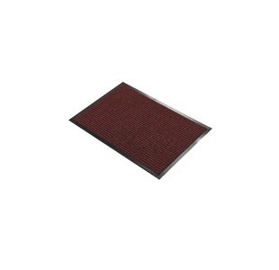 5 Star Heavy Duty Ribbed Door Mat 0.6 x 0.9m Red FS712941