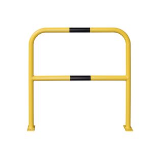 Traffic-Line Steel Hoop Guard for Indoor 1000x1000 Ylw/Blk FS786982