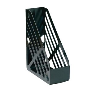 5 Star Magazine Rack File Foolscap Black 909248