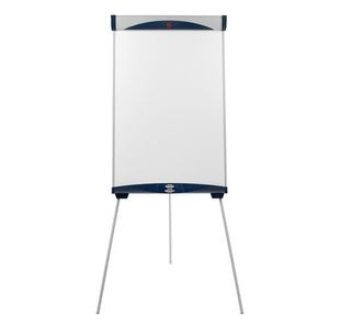 5 Star Office Easel Drywipe Magnetic with Pen Tray and Extension Arms Capacity A1 Grey