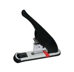 5 Star Heavy Duty Stapler Lever Arm Top Loading Capacity 240 Sheets Metal Top and Base Black 918621