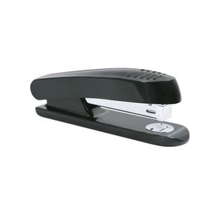 5 Star Office Stapler Full Strip Plastic Capacity 20 Sheets Black