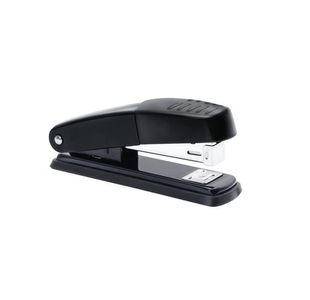 5 Star Office Stapler Half Strip Metal Top and Base Top Loading Capacity 20 Sheets Black