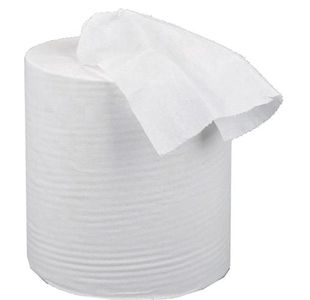 5 Star Centrefeed Tissue Refill for Jumbo Dispenser 1-Ply 150mx180mm White (Pack of 6)