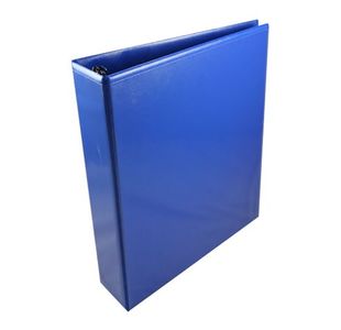 5 Star Office A4 Presentation Ring Binder Polypropylene 50mm 4D-Ring Blue (Pack of 10)