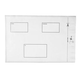 5 Star Envelopes Waterproof Polythene Peel/Seal Opaque 245x320mm 50mm Flap (Pack of 100)