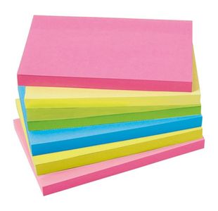 5 Star Sticky Notes Extra Sticky Neon (Pack of 6) 940576