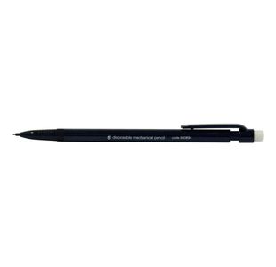 5 Star Office Mechanical Pencil Retractable Disposable with 0.7mm Lead Black Barrel (Pack of 10)