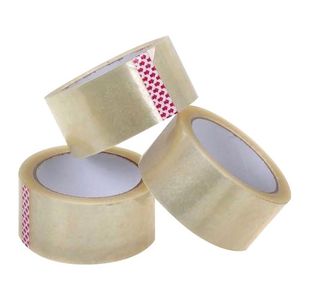 5 Star Parcel Tape PP 3in Core 48mmx66m Clear (Pack of 6)