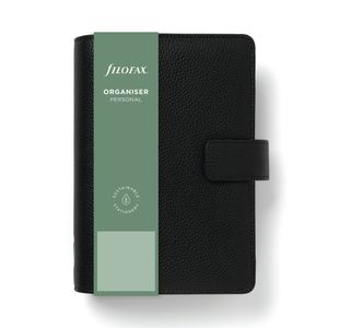 Filofax Camden Personal Organiser Black 26-022403