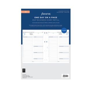 Filofax Refill Day Per Page A4 White 2027 27-68719