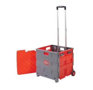 GPC Grey and Red Large Folding Box Truck with Lid GI042Y