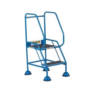 Climb-It Domed Feet Step 2 Tread Anti Slip Blue AAD02SBL