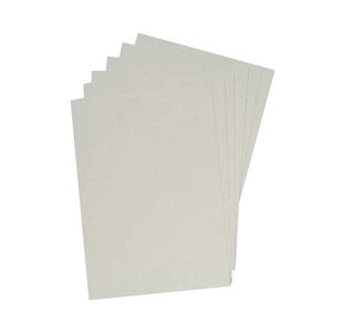 GBC LeatherGrain A4 Binding Cover 250gsm White (Pack of 100) CE040070