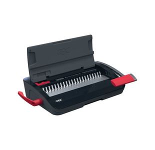 GBC CB12 Manual Comb Binding Machine Black/Red 4410060