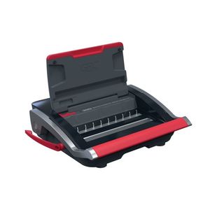 GBC WB15 Manual Wire Binding Machine Black/Red 4410065