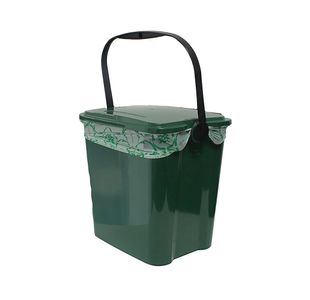 7L Kitchen Waste Caddy with Lid Green GDN800001