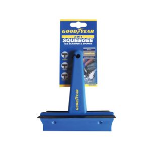 Goodyear 3-in-1 Squeegee Ice Scraper and Sponge 904534