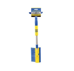 Goodyear 2-in-1 Telescopic Handle Ice Scraper and Snow Brush 905529