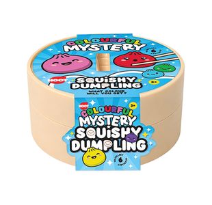 Colourful Mystery Squishy Dumpling 3+ Ast Designs Pack of 12 TOY13753