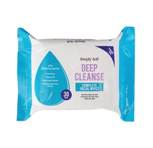 Simply Deep Cleanse Facial Wipes x30 Pack of 48 PER1858OB