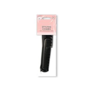 Forever Beautiful Styling Combs x4 Black Pack of 24 PER5550
