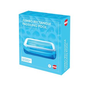 Jumbo Rectangular Paddling Pool 2x1.45x0.46m TOY8200OBS