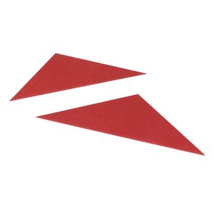 Exacompta Guildhall Legal Corners 315gsm Red (Pack of 100) GLC-RED