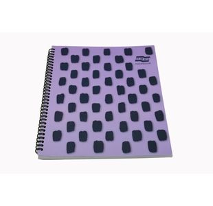 Europa Splash Notebooks 160 Lined Pages A4+ Purple Cover (Pack of 3) EU1502Z