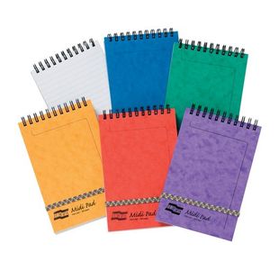 Clairefontaine Europa Midi Notepad 152x102mm Assortment A (Pack of 10) 4935