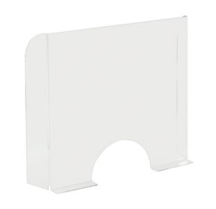 Exacompta Sneeze Guard Cashier Protection Stand 95x68cm 80058D