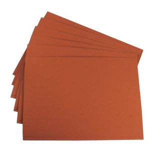 Exacompta Guildhall Brief Size Pocket Wallet 14x10in Orange (Pack of 50) PW3-ORG