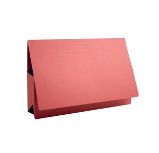 Exacompta Guildhall Probate Document Wallet 315gsm Red (Pack of 25) PRW2-RED