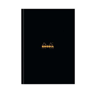 Rhodia Business Book A4 Casebound Hardback 192 Pages Black (3 Pack) 119230C