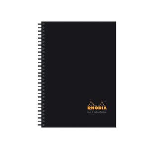 Rhodia Black A5 Wirebound Business Book (Pack of 3) 119233C