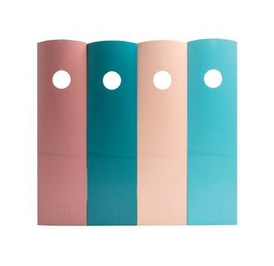 Exacompta Skandi Mag-Cube Magazine File Assorted (Pack of 4) 182606SETD