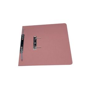 Exacompta Guildhall Transfer Spiral File 315gsm Foolscap Pink (Pack of 50) 348-PNK
