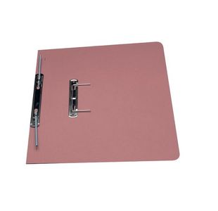 Exacompta Guildhall Heavyweight Transfer Spiral File 420gsm Foolscap Pink (Pack of 25) 211/7006