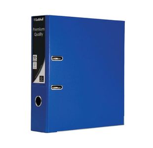 Exacompta Guildhall 80mm Lever Arch File A4 Blue (Pack of 10) 222/2001Z