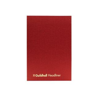 Exacompta Guildhall 298x203mm Headliner Book 80 Pages 38/14 1151