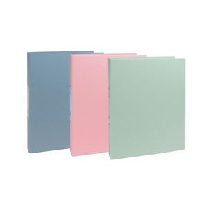 Exacompta Autentik Ring Binder 2-Ring 30mm Spine A4 Assorted 54239E