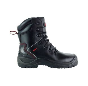 Tuffking Havoc Heavy Duty Safety Boot YKK Zip Black 10