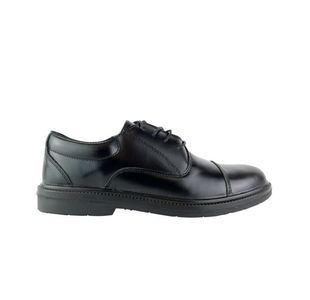 Samson Oxford Safety Shoe Steel Toe Cap Black 08
