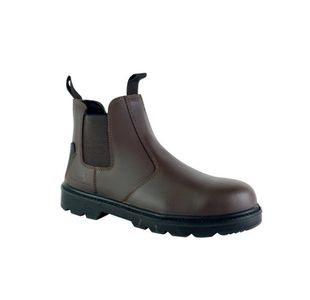 Tuffking Brook Safety Dealer Boot Steel Toecap Brown 11