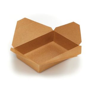 Go-Pak Deli Box 2 Fold Top Large Kraft (Pack of 280) D40703